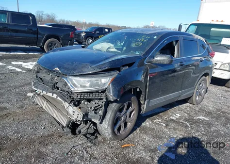 2018 Honda Cr-V Ex-L/Ex-L Navi from USA, damaged, VIN 2HKRW2H86JH609786